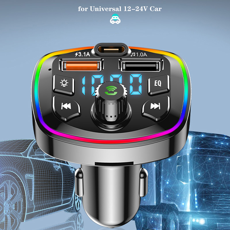 Audio Music App - مشغل MP3 للسيارة مع جهاز إرسال