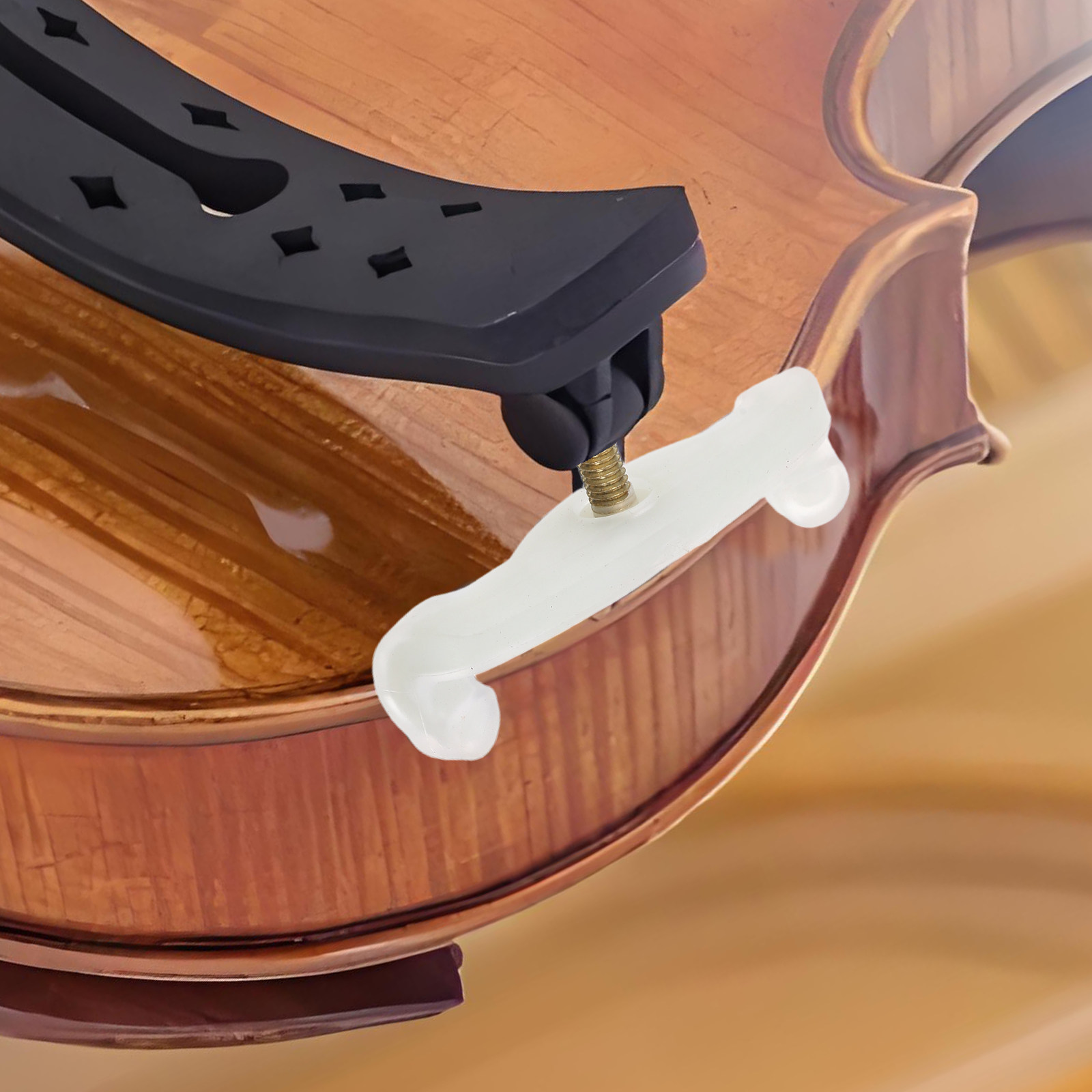 قطعتان من أقدام داعم الكتف للك - مراجعة Violin Shoulder Rest وسعره