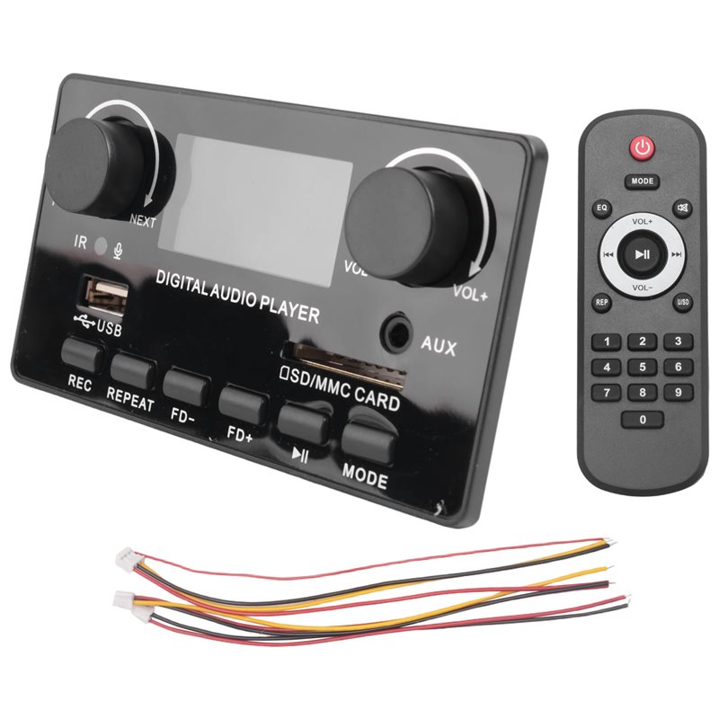لوحة فك تشفير MP3 مع شاشة LCD  - مراجعة Audio Music App وسعره