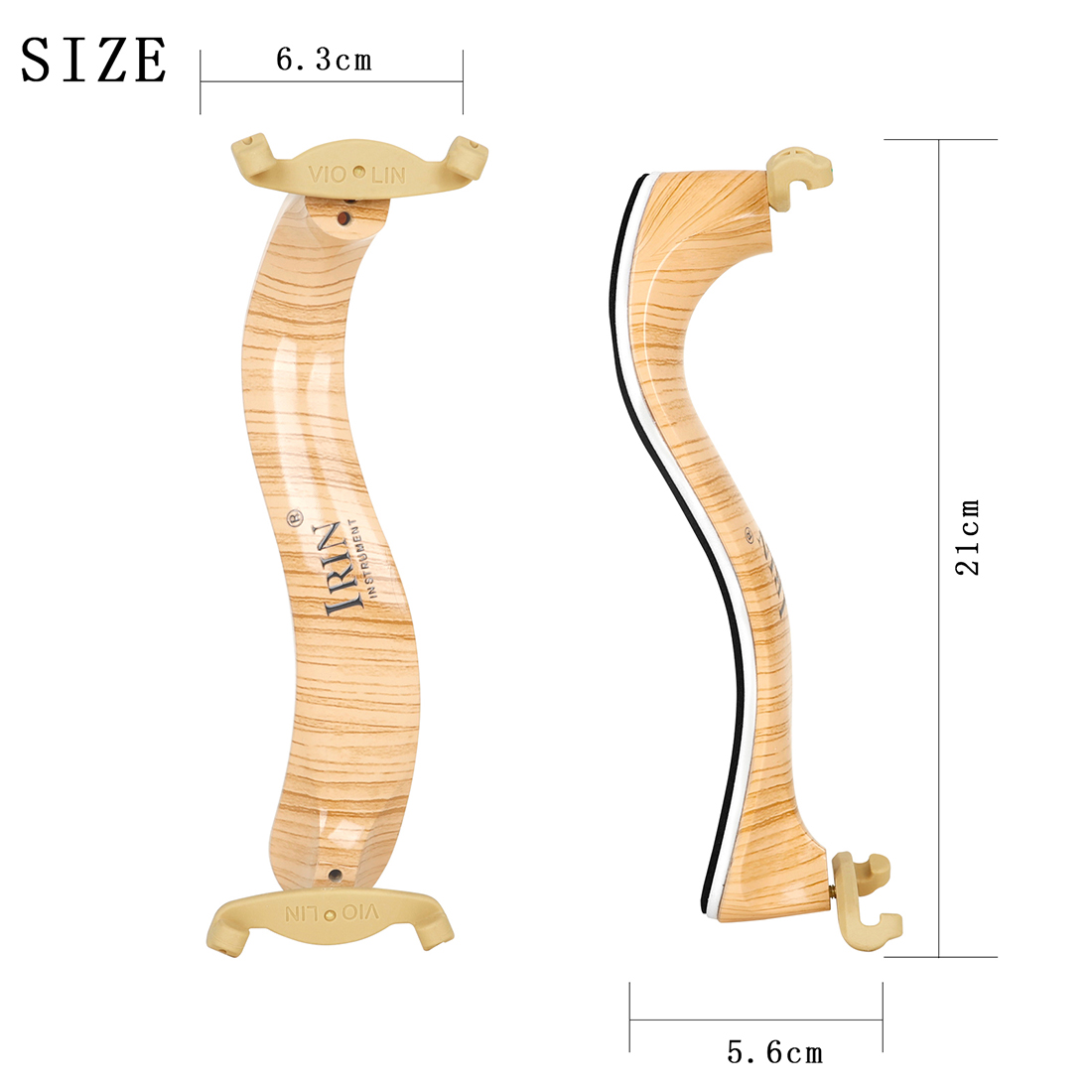  IRIN 4/4 مساند كتف الكمان ال - مراجعة Violin Shoulder Rest وسعره
