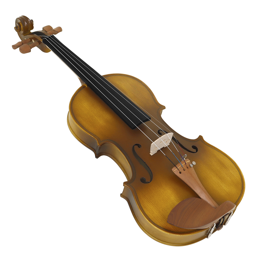 كمان عتيق من خشب التنوب 4/4 مع - مراجعة Violin Shoulder Rest وسعره