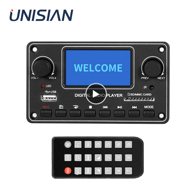 UNISIAN مشغل إل سي دي وحدة MP3 - مراجعة Audio Music App وسعره