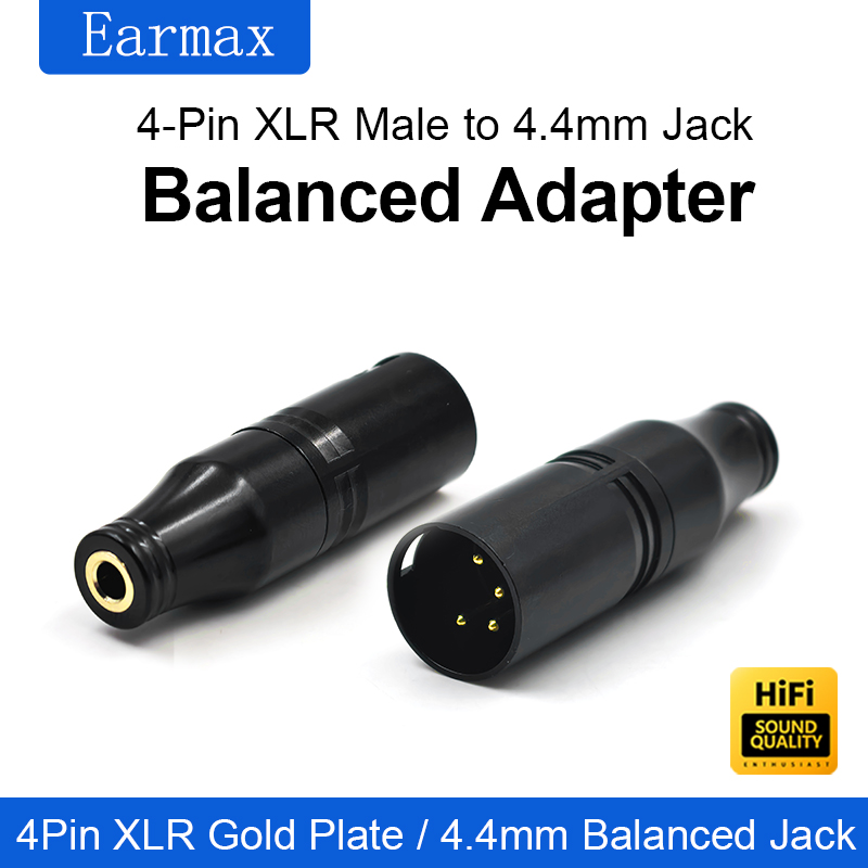 محول XLR-4 ذكر إلى أنثى 4.4 مل - مراجعة Audio Music App وسعره