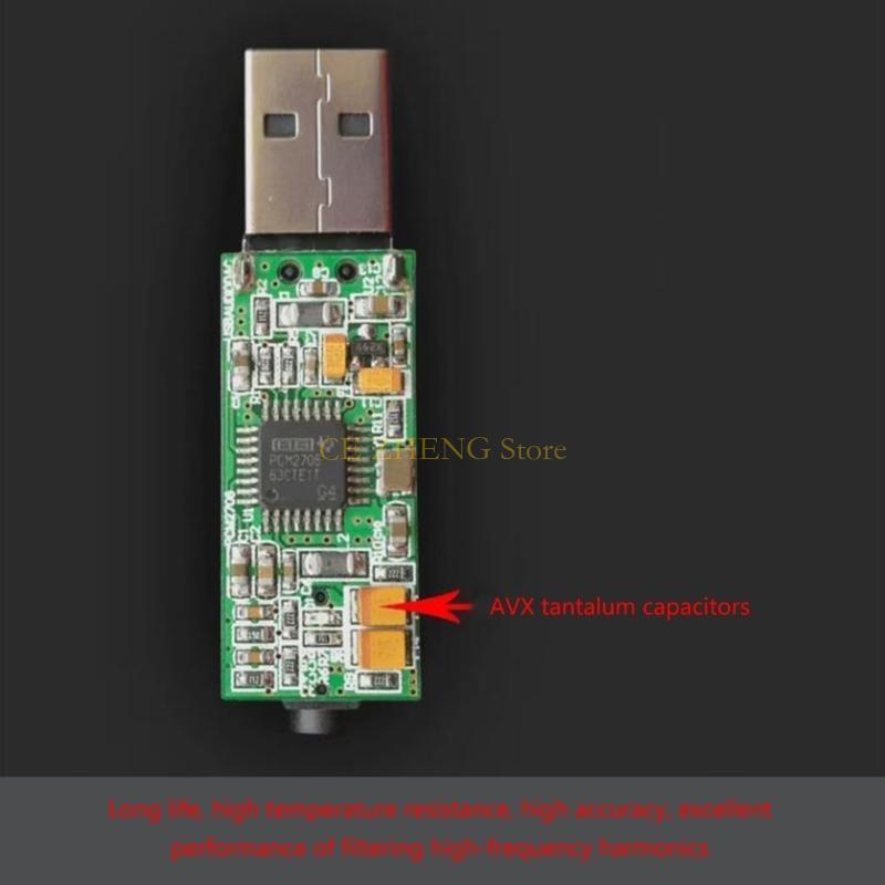 E56B المهنية USB كارت الصوت مح - مراجعة Headphone Amplifier Dac وسعره